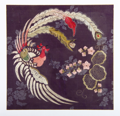자수 봉황도(刺繡 鳳凰圖)